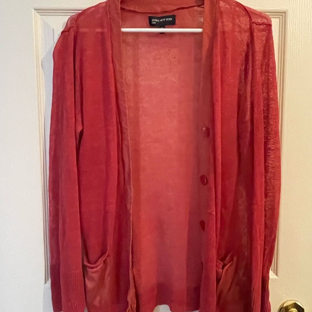 3/$20 final sale Pink Open Front Cardigan